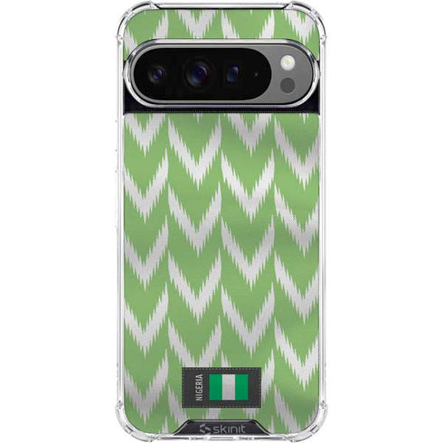 Nigeria Soccer Flag Google Pixel 10 Pro Clear Case
